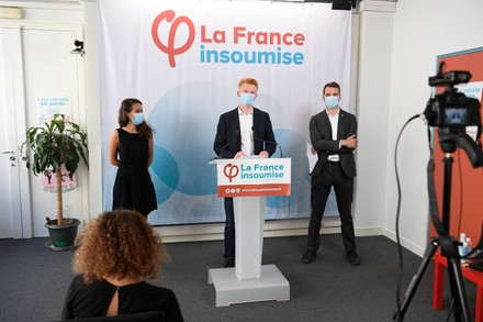 'La France Insoumise' press conference, Paris, France - 20 Jul 2020