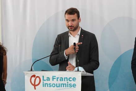 'La France Insoumise' press conference, Paris, France - 20 Jul 2020
