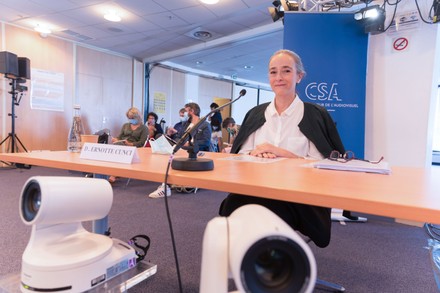 Delphine Ernotte Cunci hearing by the Csa for the presidency of France Television, Paris, France - 21 Jul 2020