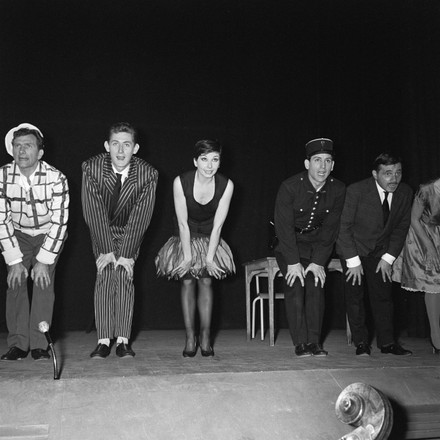 'Patron' play, Paris, France - 1959