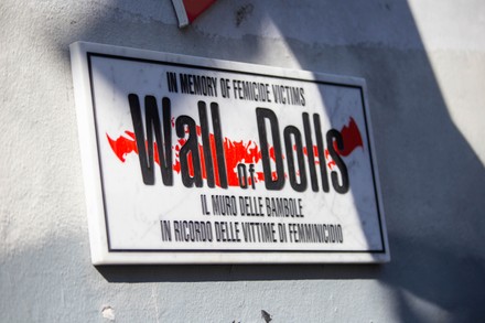 Wall of Dolls, Milano (MI), Italy - 23 Jul 2020