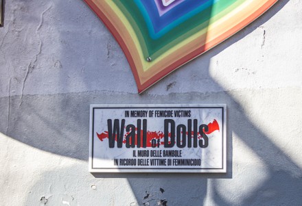 Wall of Dolls, Milano (MI), Italy - 23 Jul 2020