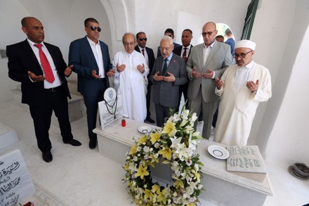 The first anniversary of the death of former President Beji Caid Essebsi, Tunis, Tunisia - 25 Jul 2020