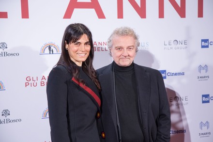 'Gli Anni Più Belli' film premiere, Arrivals,, Rome, Italy - 03 Feb 2020