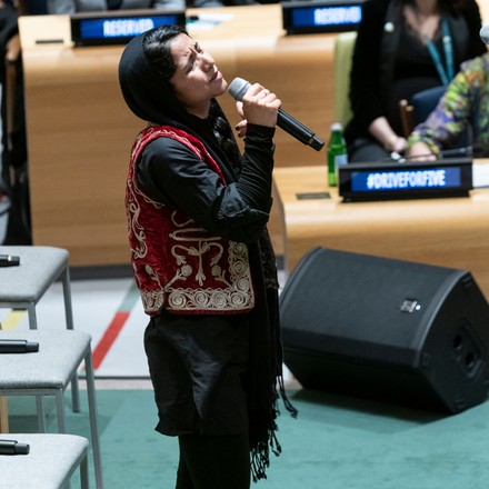 A Call to Action for the Education of Adolescent Girls, New York, United States - 11 Feb 2020