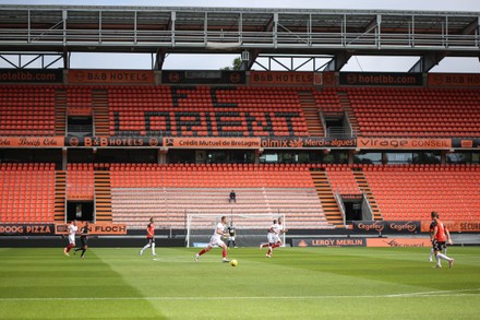 Stade Lorient Vue Generale Des Tribunes Vides Pendant Editorial Stock Photo - Stock Image  | Shutterstock | Shutterstock Editorial