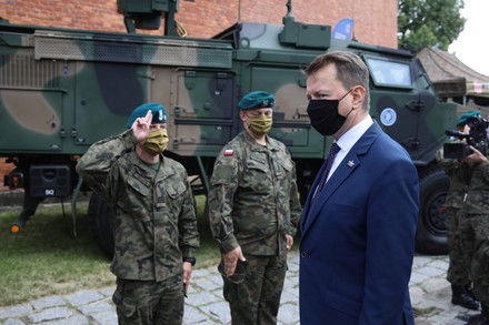 Meeting of the US Ambassador to Poland Georgette Mosbacher with the Polish Minister of National Defense Maiusz B³aszczak, Krakow - 04 Aug 2020