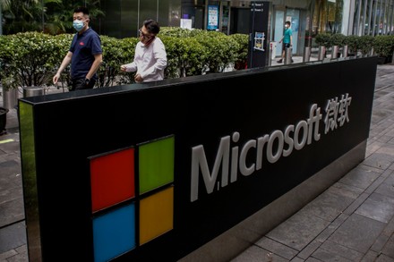 Microsoft offices in Beijing, China - 05 Aug 2020 Stock Pictures ...