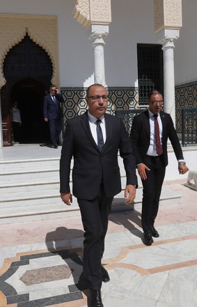 Consultations as part of the formation of the next government, Tunis, Tunisia - 07 Aug 2020