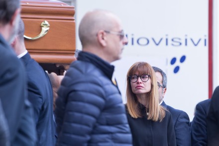 Fabrizio Frizzi's Funeral in Rome, Roma, RM, Italy - 28 Mar 2018