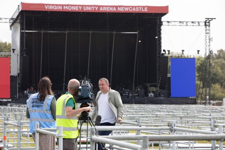 Virgin Money Unity Arena to be UK's first socially distanced music venue, Newcastle - 10 Aug 2020