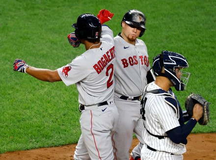 Boston Red Sox at New York Yankees, Bronx, USA - 15 Aug 2020
