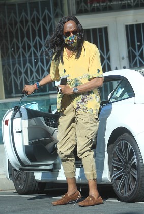 Verdine White out and about, Los Angeles, California, USA - 15 Aug 2020