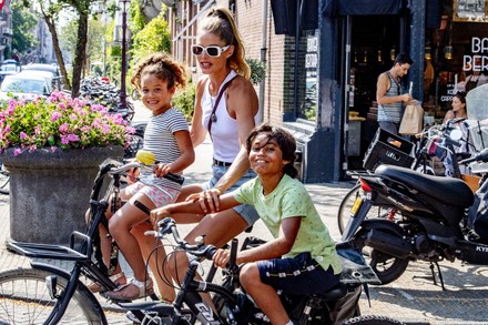 Doutzen Kroes out and about, Amsterdam, The Netherlands - 16 Aug 2020