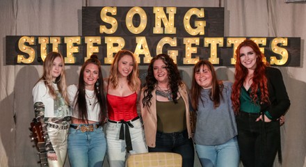Song Suffragettes at The Listening Room Cafe, Nashville, USA - 17 Aug 2020