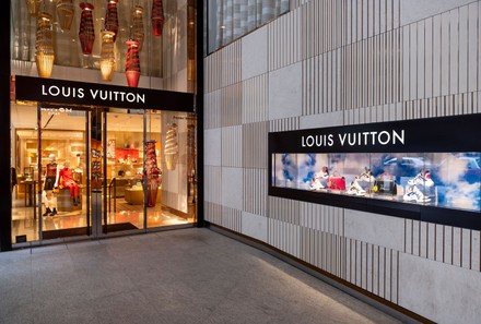 Louis Vuitton Fashion Boutique Editorial Stock Photo - Image of