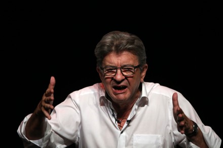 Jean-Luc Melenchon gives a conference during the AMFIS d'ete 2020 ...