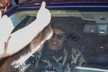 Ronaldinho leaves Asuncion, Paraguay - 25 Aug 2020