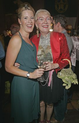 Shona Lindsay And Su Pollard.. After Show Party For The Musical Seven Brides For Seven Brothers. 