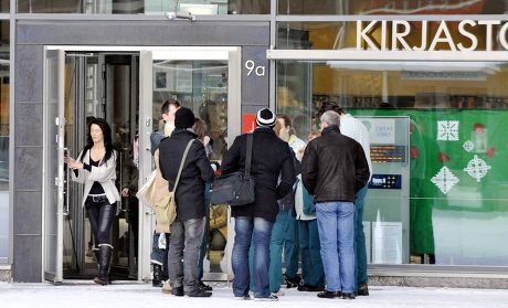 Sello shopping mall shooting, Leppavaara, Espoo, Finland - 31 Dec 2009 ...