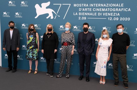 Jury photocall, 77th Venice International Film Festival, Italy - 02 Sep 2020