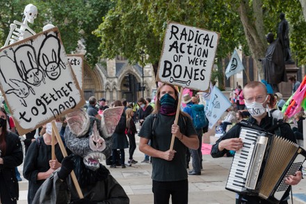 Extinction Rebellion protest, London, UK - 02 Sep 2020