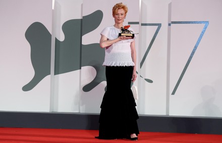 Tilda Swinton Poses After She Received Editorial Stock Photo - Stock ...