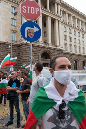 Anti Government Protests in Sofia, Bulgaria - 02 Sept 2020