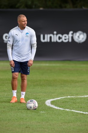 Soccer Aid training session, Manchester, UK - 05 Sep 2020