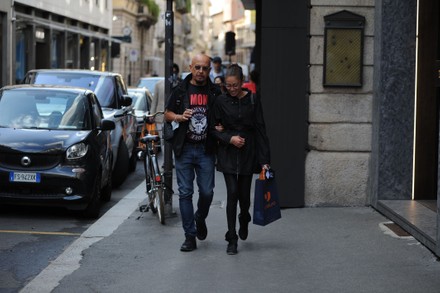 Enrico Ruggeri out and about, Milan, Italy - 07 Sep 2020