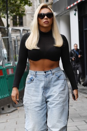 Little Mix out and about, London, UK - 08 Sep 2020