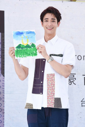 Jasper Liu attends a conference to promote his first EP, Taipei, Taiwan, China - 06 Sep 2020