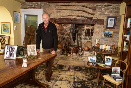 'My Haven' Ranulph Fiennes photoshoot, Devon, UK - 29 Oct 2019