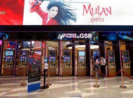 Thai pro-democracy activist calling to boycott Mulan movie, Bangkok, Thailand - 10 Sep 2020