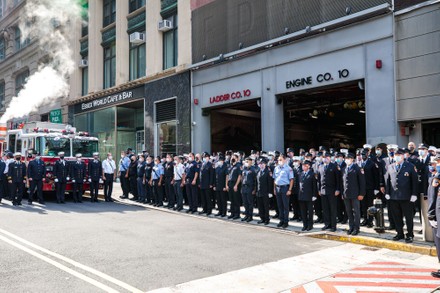 First Responders Members Fdny Ten House Editorial Stock Photo - Stock ...