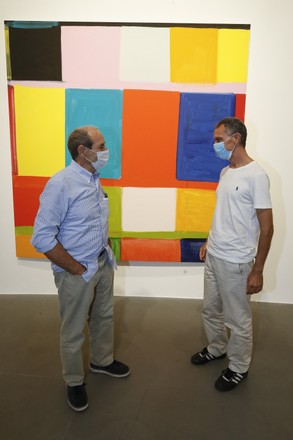 Stanley Whitney on display at Gagosian, Italy - 10 Sep 2020