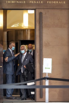 Trial against former FIFA secretary general Valcke, PSG president Al-Khelaifi, Bellinzona, Switzerland - 14 Sep 2020