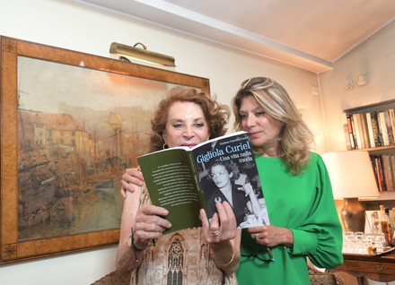 Raffaella and Gigliola Curiel present the book 'Gigliola Curiel, A Life in Fashion', Milan, Italy - 17 Sep 2020