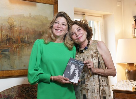 Raffaella and Gigliola Curiel present the book 'Gigliola Curiel, A Life in Fashion', Milan, Italy - 17 Sep 2020