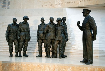 Dwight D. Eisenhower Memorial dedication ceremony, Washington DC, USA - 17 Sep 2020