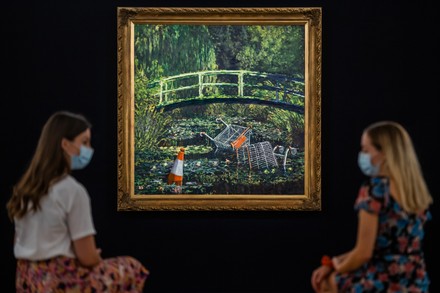 Show Me Monet By Banksy Est Editorial Stock Photo - Stock Image ...