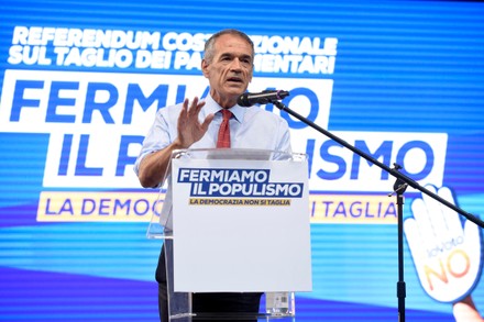 NO in the referendum public meeting, Milan, Italy - 12 Sep 2020