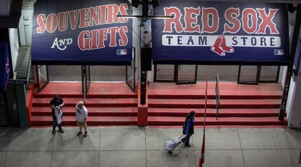 Team Store Souvenirs Outside Fenway Park Editorial Stock Image