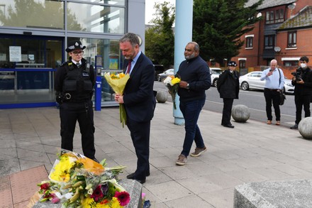 Police officer shot dead at Croydon Custody Centre, London, UK - 25 Sep 2020