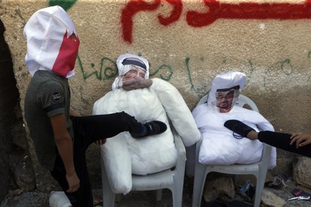 Palestinians protest against Israeli settelments, Nablus - 25 Sep 2020