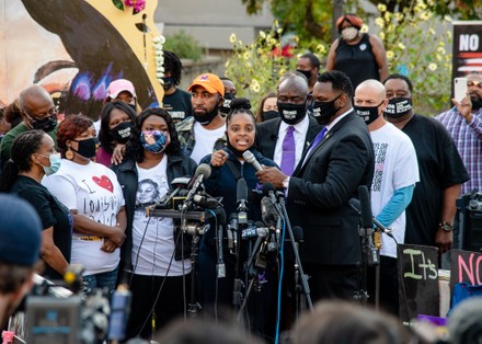 Breonna Taylor's Family Holds A Press Conference Demanding Grand Jury Transcripts, Louisville, USA - 25 Sep 2020