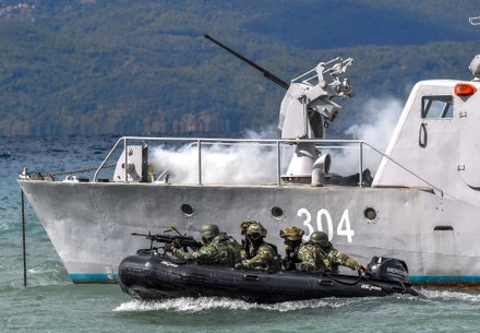 Members Macedonian Army Special Forces Attend Editorial Stock Photo ...