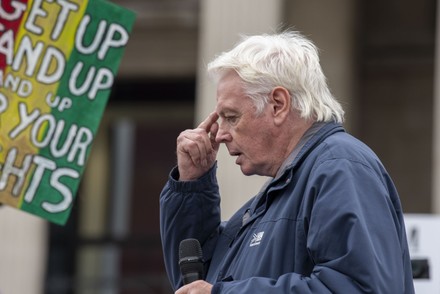 David Icke at the the 'We Do Not Consent' protest in London - 26 Sept 2020