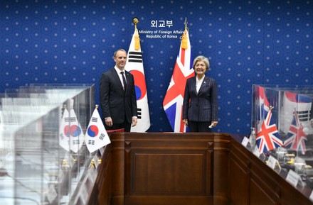 British Foreign Secretary Dominic Raab visits South Korea, Seoul - 29 Sep 2020