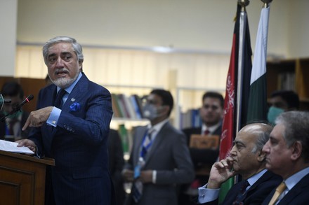 Afghanistan's National Reconciliation council chairman Dr. Abdullah visits Pakistan, Islamabad - 29 Sep 2020